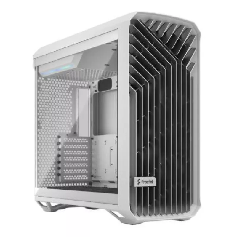 Torrent White TG Clear Tint 5xFan ATX
