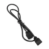 ARGB 3-kontaktiline pikenduskaabel 50 cm — Kolink, 5V, Must