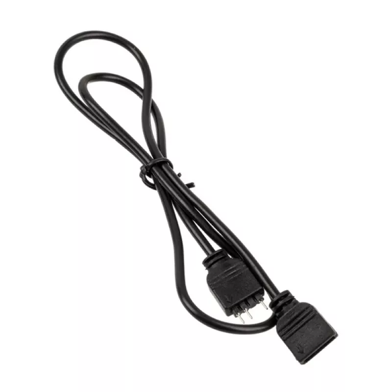 ARGB 3-kontaktiline pikenduskaabel 50 cm — Kolink, 5V, Must