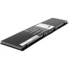 Aku roheline Cell DE93 DELL Latitude E7440 jaoks, Li‑Ion 7,4V 4500mAh, 4 elementi, must