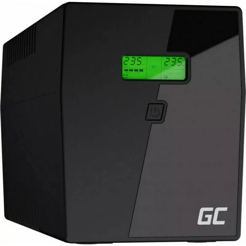 Katkematu toiteallikas roheline Cell UPS09 — Line-Interactive 3 kVA / 1400 W, 230 V, LCD, torn, 5 F-tüüpi pistikupesa