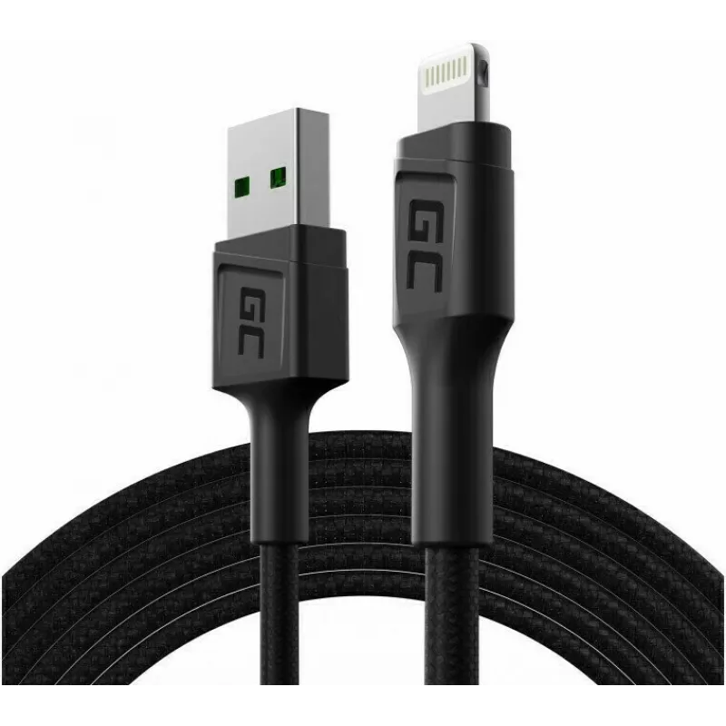 Lightning-kaabel roheline Cell KABGC18 — 2 m, Lightning USB-A-le, must