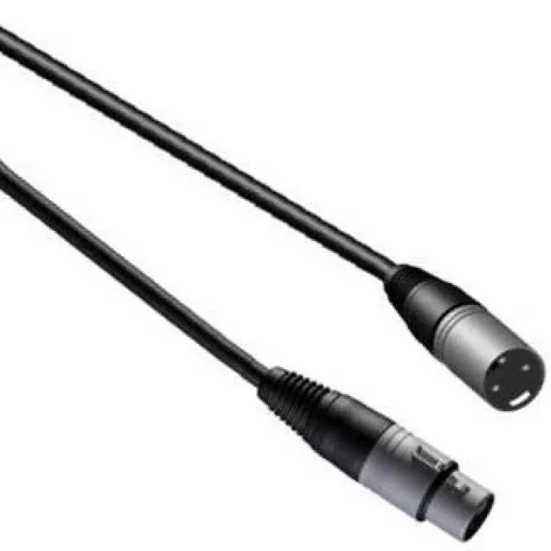 Helikaabel PROCAB CAB901 5m XLR isane emasele Must