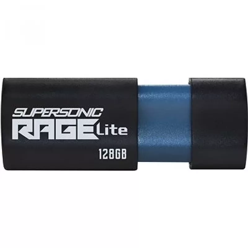 USB-mälupulk PATRIOT Supersonic Rage Lite 128 GB USB Type-A 3.2 Gen 1, 180 MB/s, sinine/must