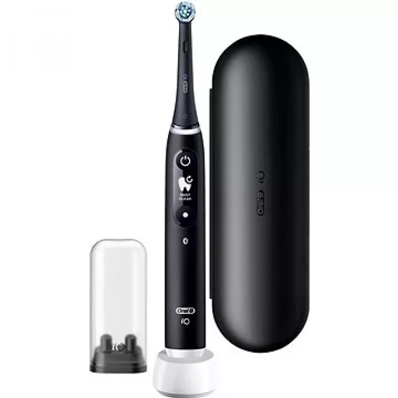 Oral B IO6 elektriline hambahari kotiga, must oonüks
