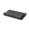 Juhtmega ruuter MikroTik RB5009UG+S+IN — 1x RJ-45, 7x Gigabit vask, 1x SFP+, PoE, DC, 2,5 GbE liides, must