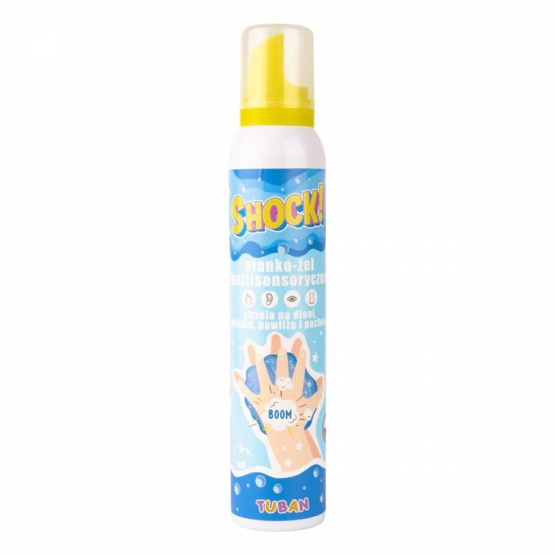 Slime Tuban SHOCK! MULTISENSORY FOAM-GEL ICE 200 ml Sinine