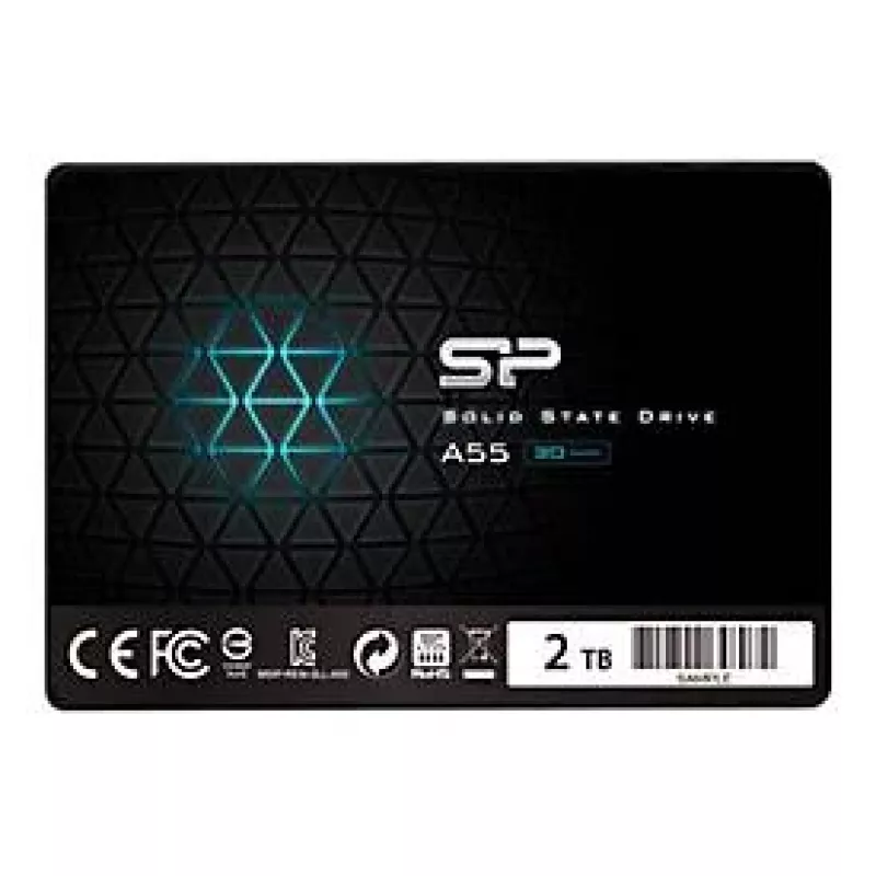 2.5-tolline SATA III SSD Silicon Power Ace A55 — 2 TB, 560/530 MB/s, 3D NAND