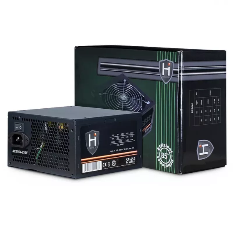 Toiteplokk Inter-Tech HIPOWER SP-650 650 W