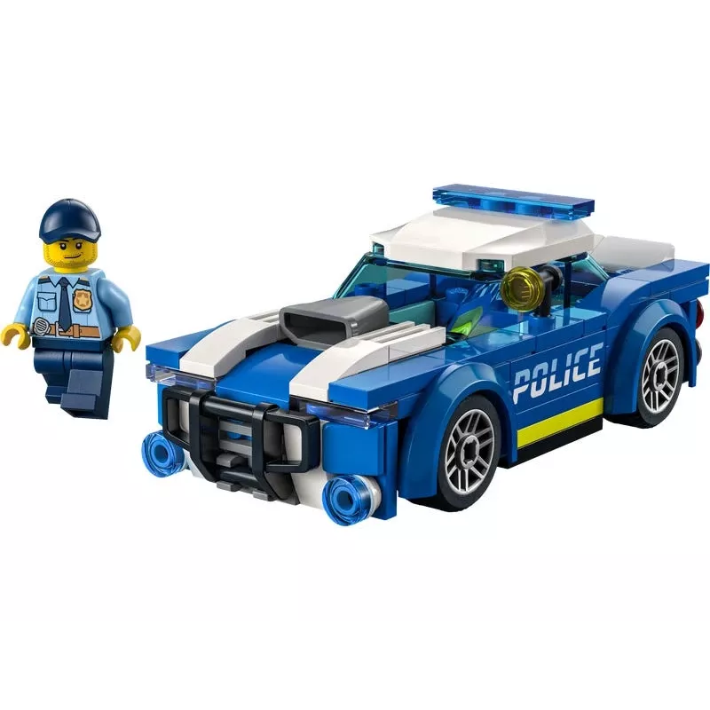 LEGO 60312 City Politseiauto Mänguasi lastele alates 5. eluaastast koos politseinik-minifiguuriga Väike kingiidee Adventures seeria jälitusmasin ehituskomplekt