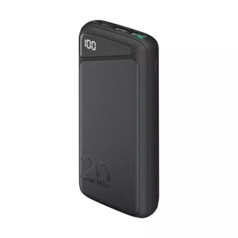 Kiirlaadimisakupank 20 000 mAh (must, PD, Quick Charge 3.0, Super Charge)