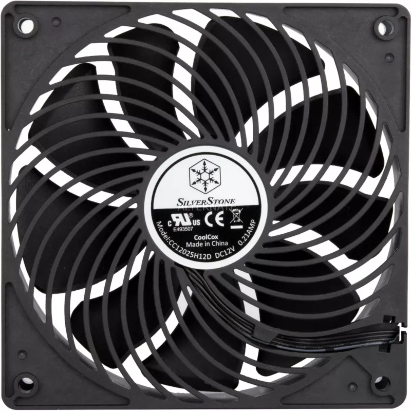 SilverStone Air Penetrator 120i Pro 120mm korpuse ventilaator - must