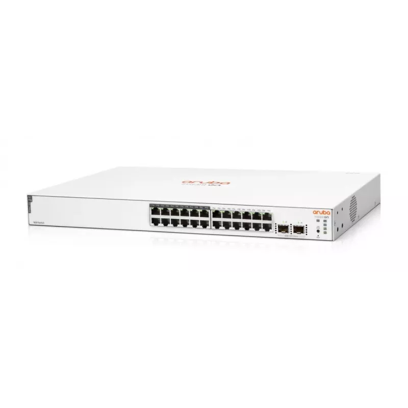 HPE Aruba Networking Instant On Switch 24p Gigabit CL4 PoE 2p SFP 195W 1830