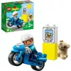 Mootorratta mängukomplekt LEGO Duplo Police 10967 liikuvate rataste ja politseifiguuriga