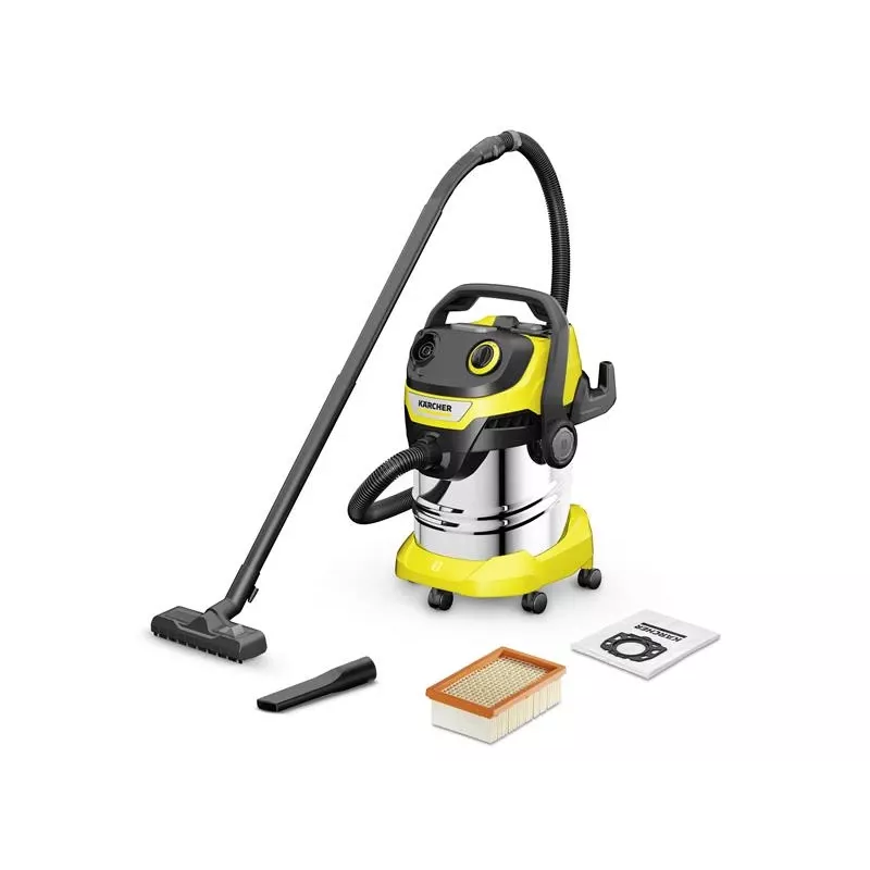 Kärcher WD 5 S V-25/5/22 Roostevaba teras, must, kollane 25 L 1100 W
