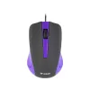 USB-juhtmega hiir, 3 nuppu, kummeeritud pind