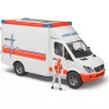 Bruder 1/16 Mercedes-Benz Sprinter Kiirabi koos juhiga