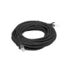 LANBERG PCU6-10CC-0050-BK Patchjuhe RJ45 cat. 6 UTP 0,5 m must