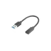 USB-kaabel Lanberg AD-UC-UA-03 USB 3.2 Gen 1 0,15 m