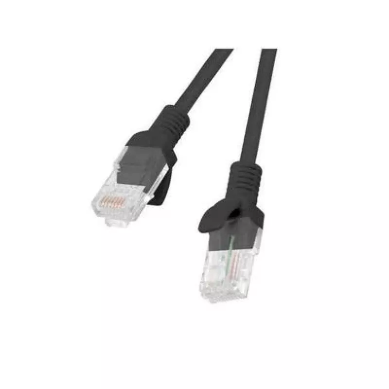 Võrgukaabel LANBERG PCU5-10CC-0500-BK Cat5e U/UTP RJ-45 — 5 m, must, CCA-juht