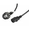 Lanberg CA-C13C-11CC-0030-BK Toitekaabel Must 3 M C13 ühendus CEE7/7 (CA-C13C-11CC-0030-BK)