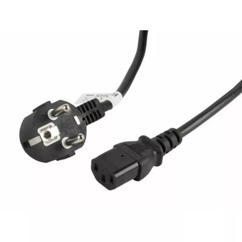 Lanberg CA-C13C-11CC-0030-BK Toitekaabel Must 3 M C13 ühendus CEE7/7 (CA-C13C-11CC-0030-BK)