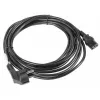 Lanberg CA-C13C-11CC-0100-BK toitekaabel must 10 m C13 pistikuga CEE7/7