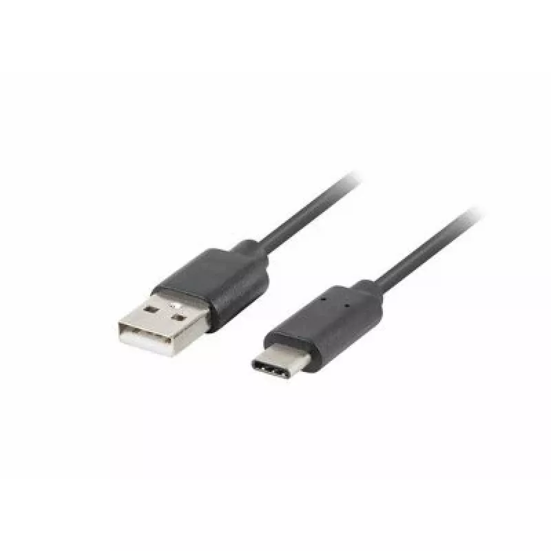 Lanberg CA-USBO-31CU-0018-BK USB-kaabel 1,8 m USB 3.2 Gen 1 (3.1 Gen 1) USB C USB A must (CA-USBO-31CU-0018-BK)