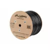 Lanberg LCF6-21CU-0305-BK võrgukaabel must 305 m Cat6 F/UTP (FTP) välistingimustes