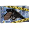 Metallist mängupolitsei revolver Gonher 8 lasuga, metallkonstruktsioon, mudel 258441