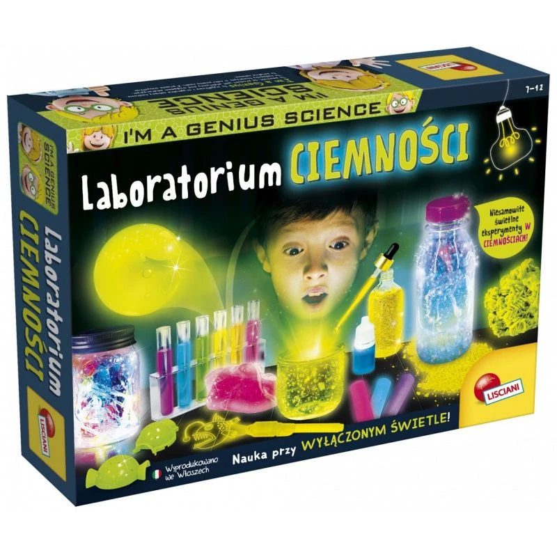 Õppekomplekt Liscianigiochi Im A Genius The Laboratory of Darkness 304-PL83879 (teaduskomplekt)