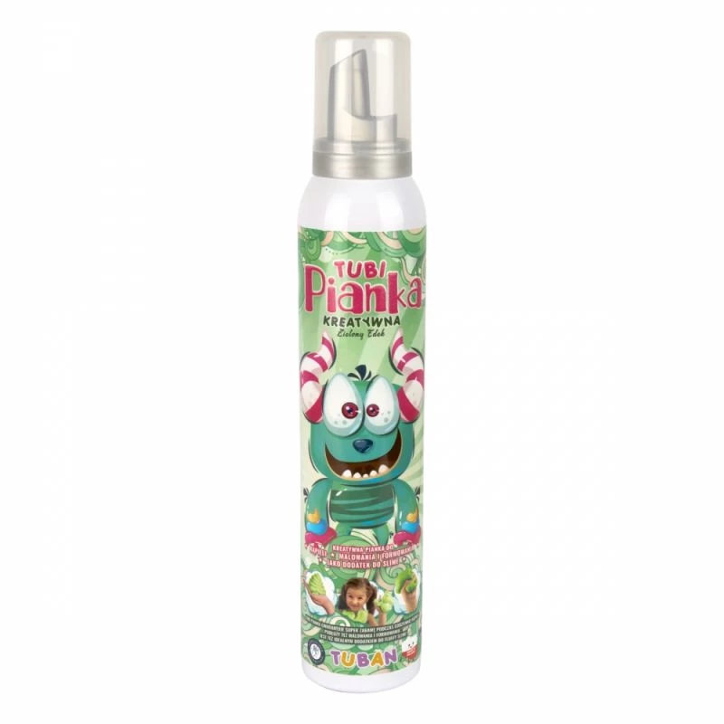 Vannivahust mänguasi Tuban TUBI FOAM ROHELINE 200 ml poistele ja tüdrukutele