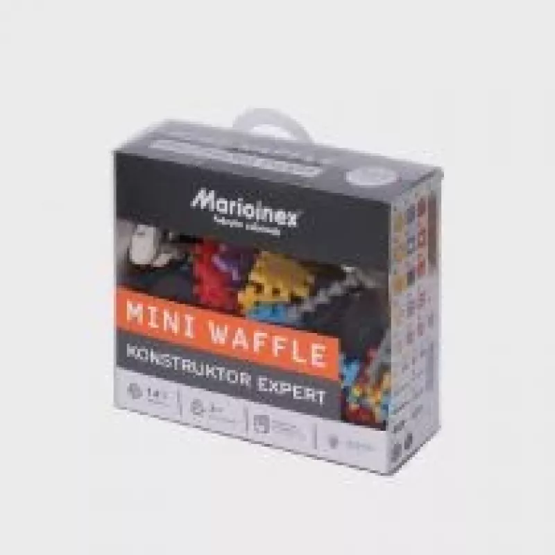 Mängukonstruktorikomplekt Marioinex Mini Waffle Constructor — 141 tk, mitmevärviline, vanusele 5+