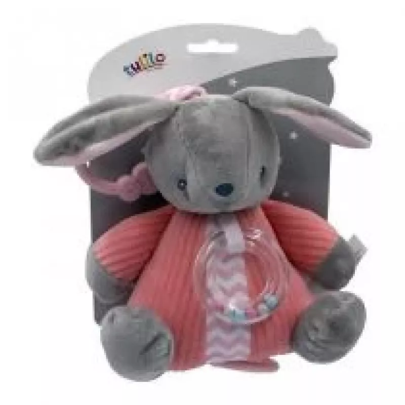 Muusikakarp TULILO Bunny 9115, pehme muusikaline mänguasi, 18 cm kõrgus