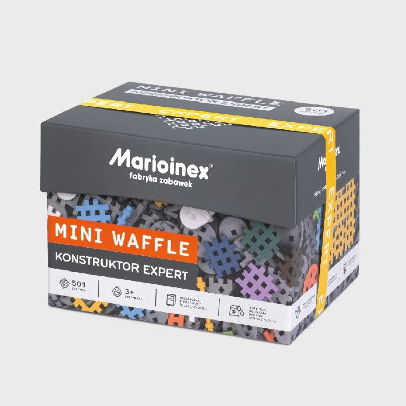 Marioinex Mini Waffle klotsikomplekt Constructor Expert, 501 detaili