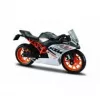 Survevalatud Maisto mootorrattamudel KTM RC390 1:18 skaalal koos esitlusalusega