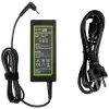 Toiteadapter Green Cell AD41P 65W ASUS sülearvutitele, 19V 3,42A, sisetingimustes, must