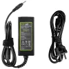 Toiteadapter roheline Cell AD76P 45W Lenovo sülearvutitele, 20V 2.25A, vahelduvvoolust alalisvooluks, 100–240V sisend, must