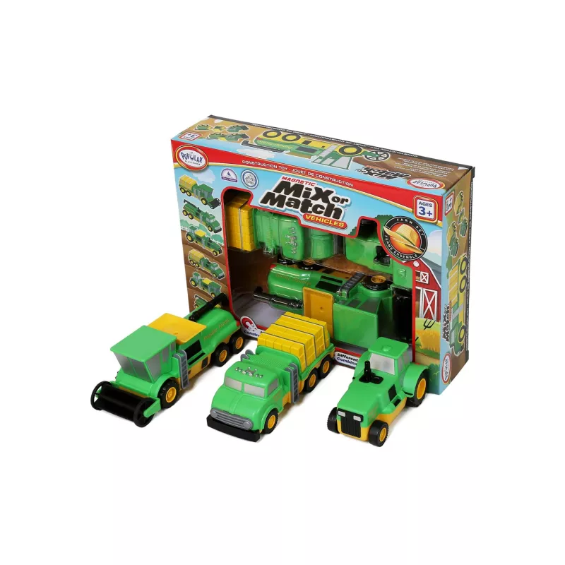 Popular Playthings - Mix or Match Vehicles Farm (kakskeelne)