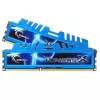 G.Skill 16GB Ripjaws X kahe kanaliga mälukomplekt – sinine (2x 8GB, DDR3 1600MHz, 1,5 V, F3-1600C9D-16GXM, XMP valmis)