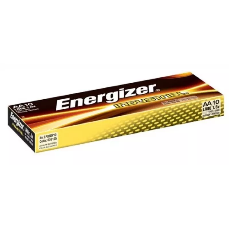 Energizer Industrial AAA leelispatareid - 6x pakki 10 tk + 6x tasuta pakki 10 tk