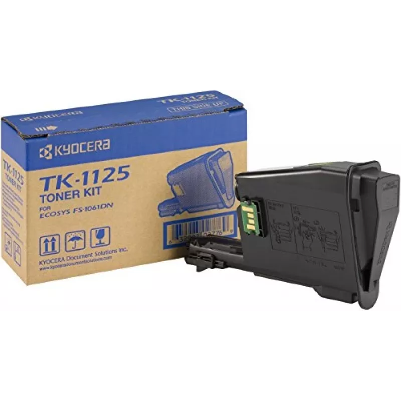 Tonerikassett Kyocera TK-1125 1000 lehekülge must