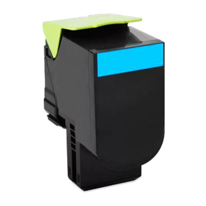Lexmark 70C2HC0/702HC toonerikomplekt, tsüaan, tagastusprogramm, 3K lehekülge ISO/IEC