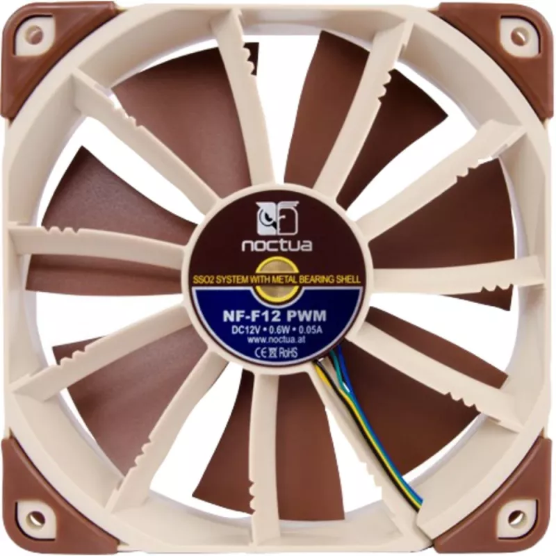 Noctua NF-F12 PWM 120mm korpuse ventilaator