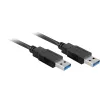 Wentronic Goobay USB 3.0 SuperSpeed kaabel, must, 3 m - USB 3.0-pistik (Type A) > USB 3.0-pistik (Type A) (93929)