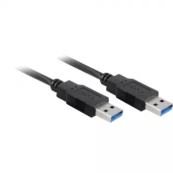 Wentronic Goobay USB 3.0 SuperSpeed kaabel, must, 3 m - USB 3.0-pistik (Type A) > USB 3.0-pistik (Type A) (93929)