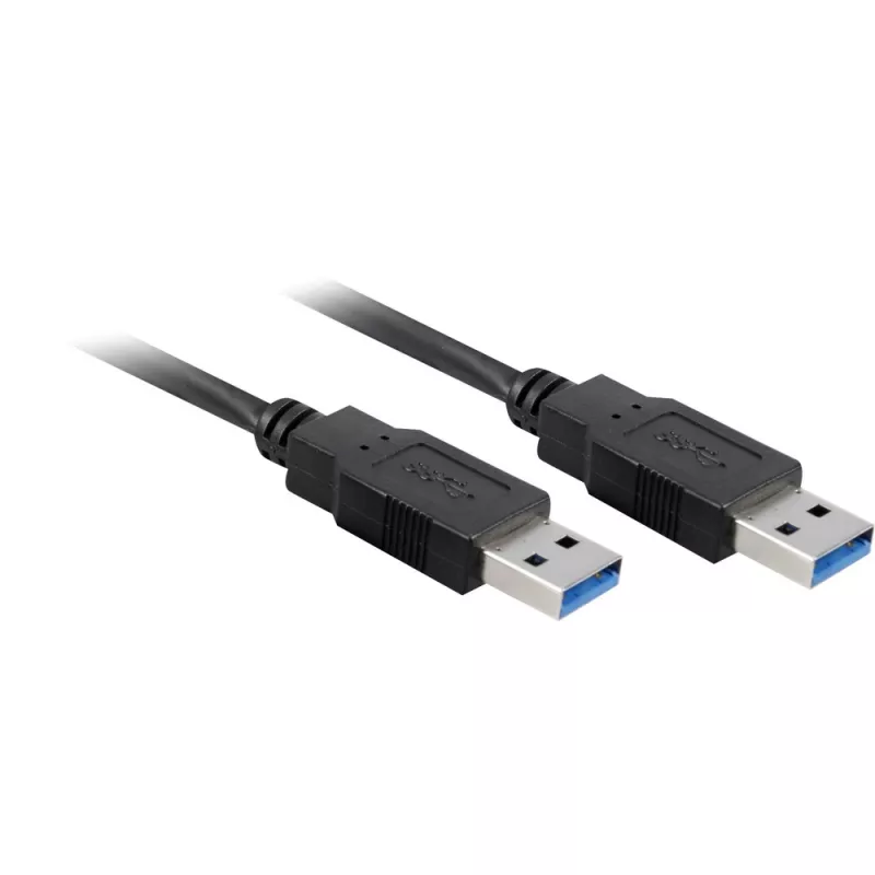 Wentronic Goobay USB 3.0 SuperSpeed kaabel, must, 3 m - USB 3.0-pistik (Type A) > USB 3.0-pistik (Type A) (93929)