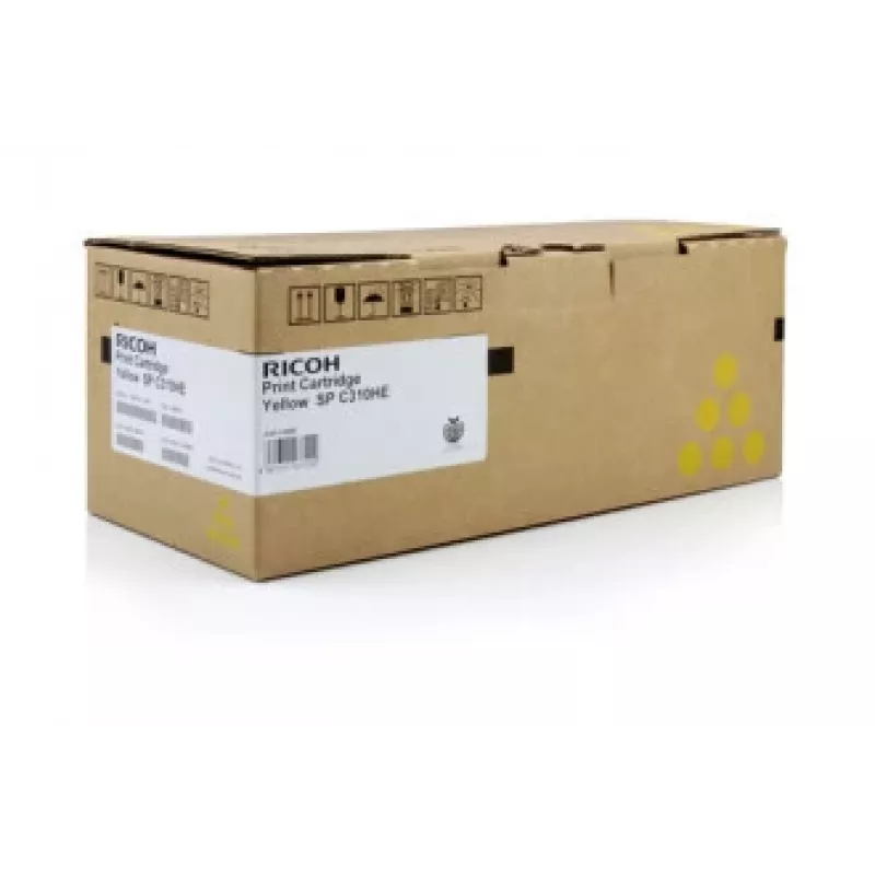 Ricoh SP C310HE toonerikassett 1 tk Originaal Kollane