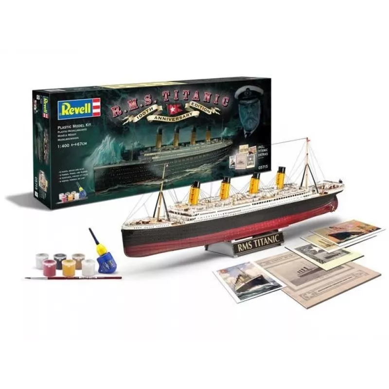 Rv05715 - Revell -1:400 - Kingikomplekt - 100 aastat Titanicut (eriväljaanne)