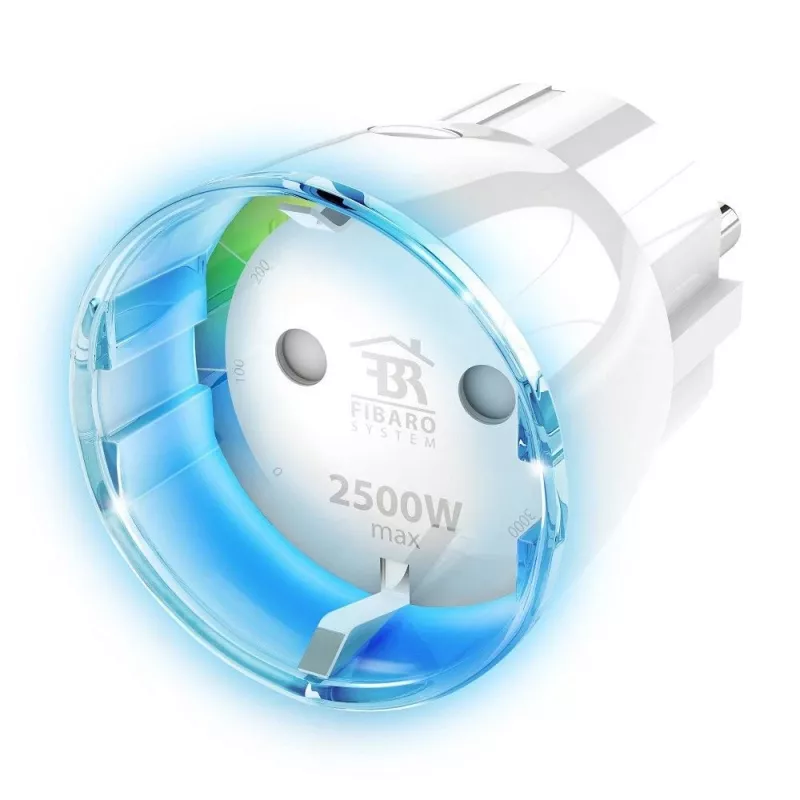 Fibaro FIBEFGWPF-102-5 toitepistiku adapter Type F Valge